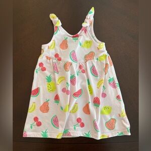 Fruit themed summer dress